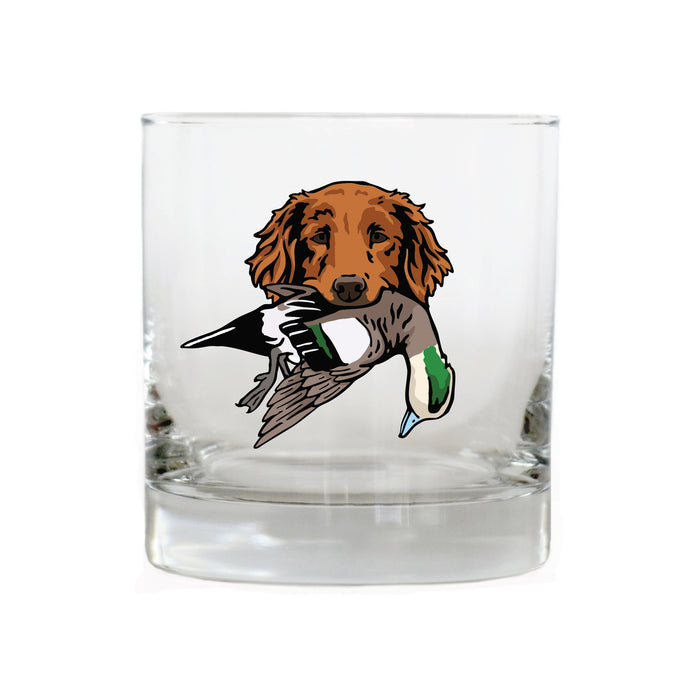 |Golden Retriever with a Wigeon