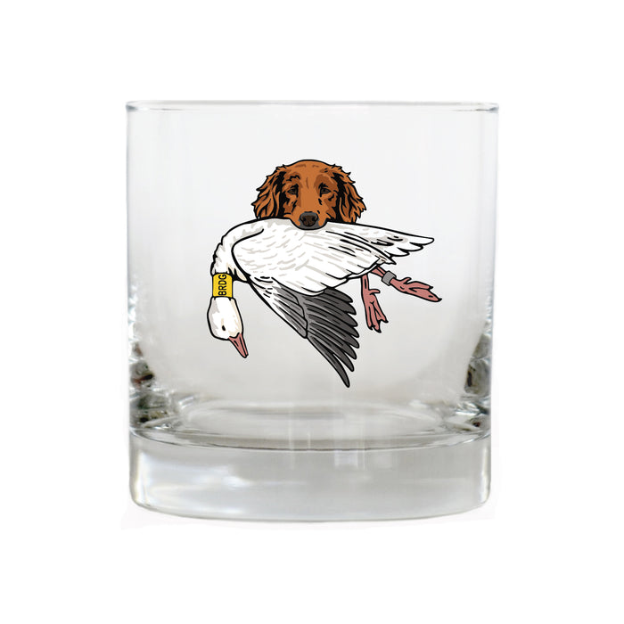 |Golden Retriever with a Snow Goose