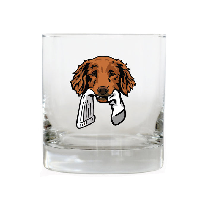 |Golden Retriever with a Sock