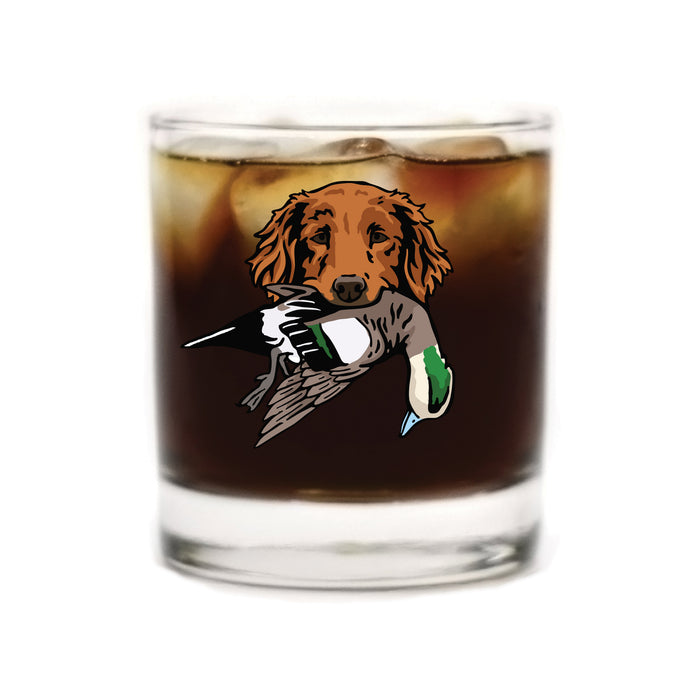 |Golden Retriever with a Wigeon