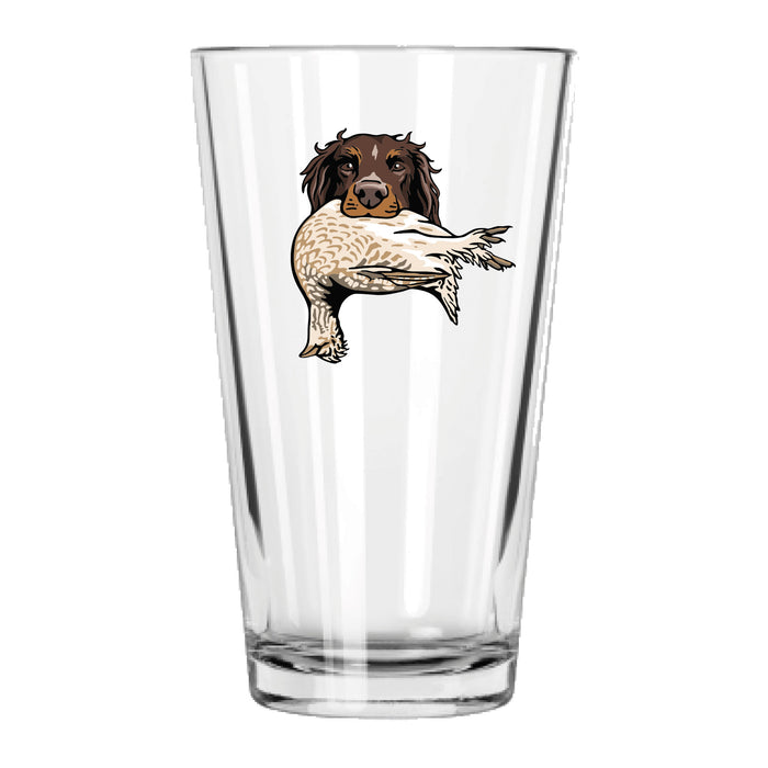 The Picardy Spaniel Bird Dog Pint Glass