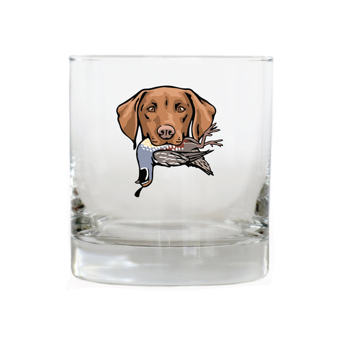 |Vizsla with a California Quail