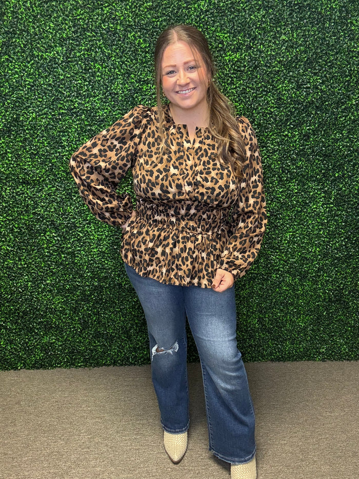 The Wild Grace Leopard top