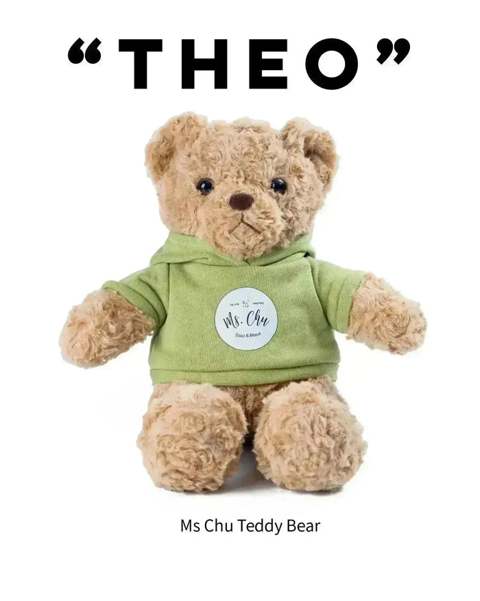 "Theo" Ms. Chu Teddy Bear - Ms. Chu Soap & Beaut