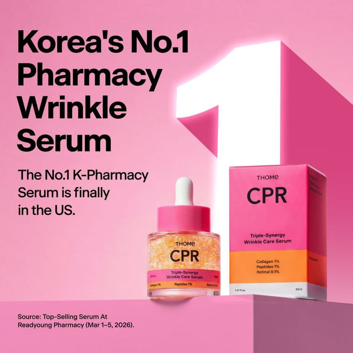 Thome CPR Triple - Synergy Wrinkle Care Serum 30ml سيروم ثوم للعناية بالتجاعيد بتقنية التآزر الثلاثي - Princess Cosmetics Qatar