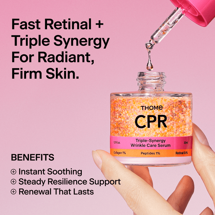 Thome CPR Triple - Synergy Wrinkle Care Serum 30ml سيروم ثوم للعناية بالتجاعيد بتقنية التآزر الثلاثي - Princess Cosmetics Qatar
