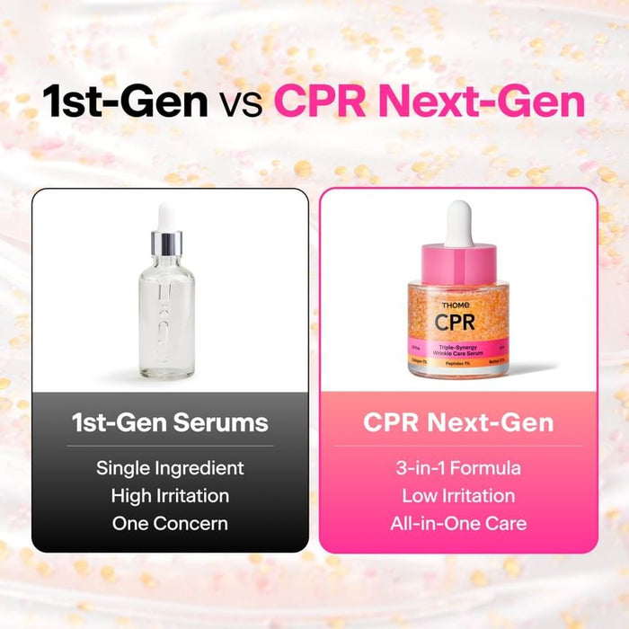 Thome CPR Triple - Synergy Wrinkle Care Serum 30ml سيروم ثوم للعناية بالتجاعيد بتقنية التآزر الثلاثي - Princess Cosmetics Qatar
