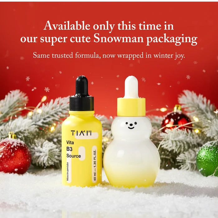TIAM VITA B3 SOURCE Niacinamide 10% + Arbutin 2% Holiday Special  سيروم النياسيناميد والالفا اربوتين بالاصدار المحدود من تيام