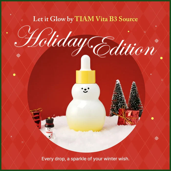 TIAM VITA B3 SOURCE Niacinamide 10% + Arbutin 2% Holiday Special  سيروم النياسيناميد والالفا اربوتين بالاصدار المحدود من تيام