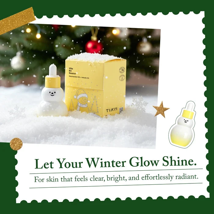 TIAM VITA B3 SOURCE Niacinamide 10% + Arbutin 2% Holiday Special  سيروم النياسيناميد والالفا اربوتين بالاصدار المحدود من تيام