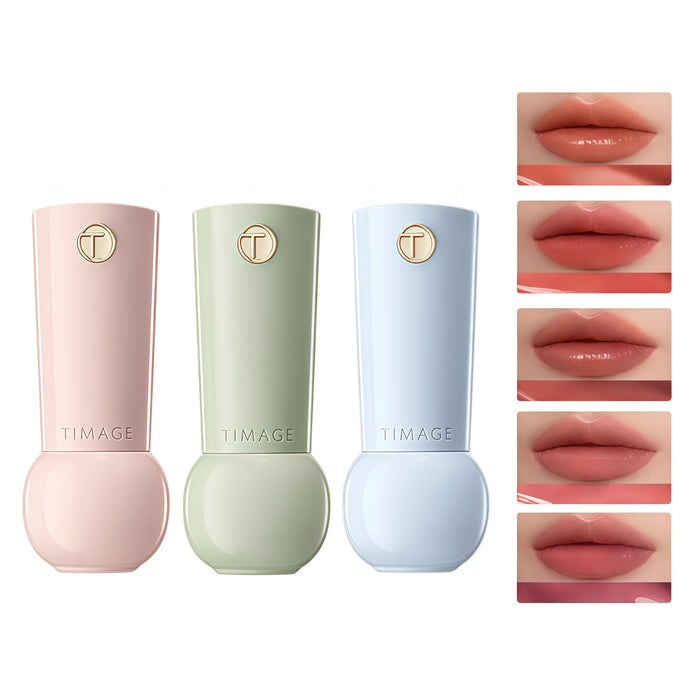 TIMAGE Glossy Mini Glaze Bottle Lipstick Gift Box T5772