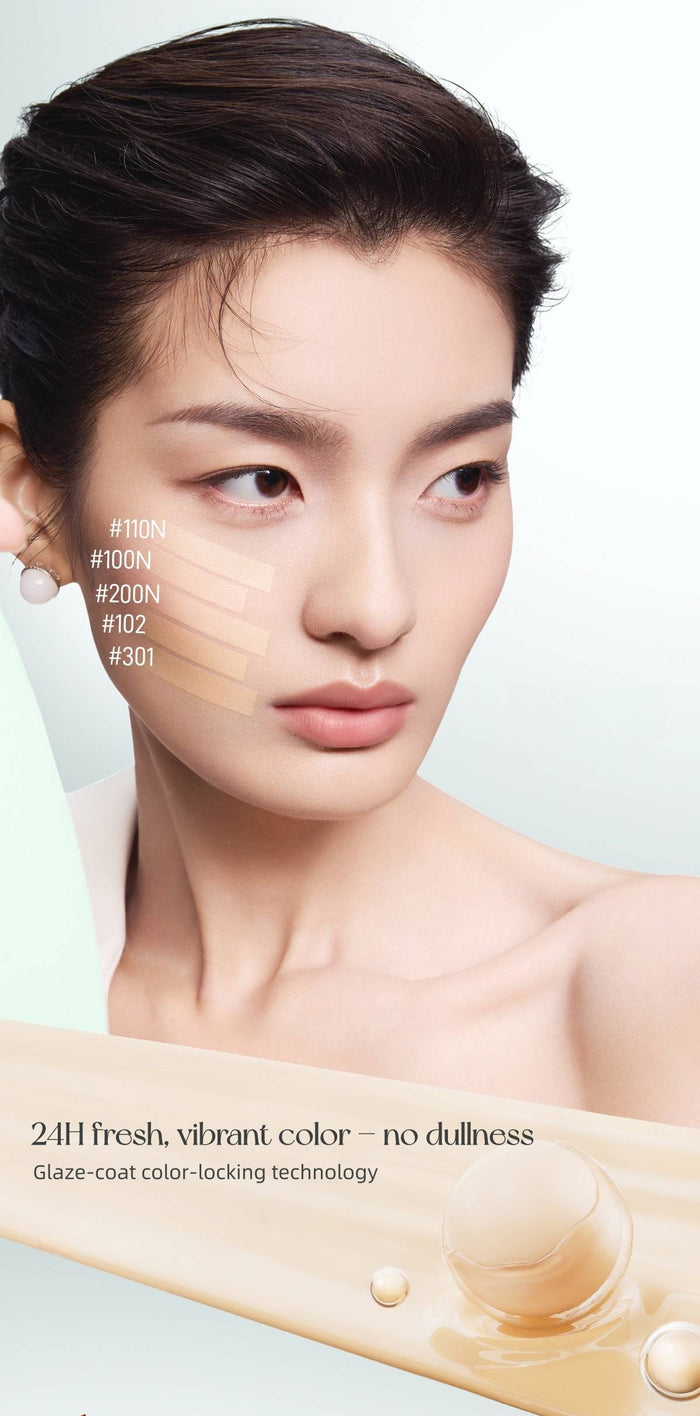 TIMAGE Long-wear Oil-control & Moist Matte Liquid Foundation (2.0) T5773