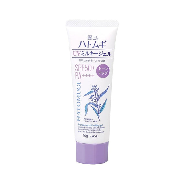 REIHAKU HATOMUGI Tone Up UV Milky Gel SPF50+ 70g | Isetan KL Online Store