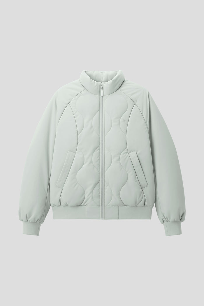 beneunder trailjacket womens medium warmth fleece jacket #color_mint green