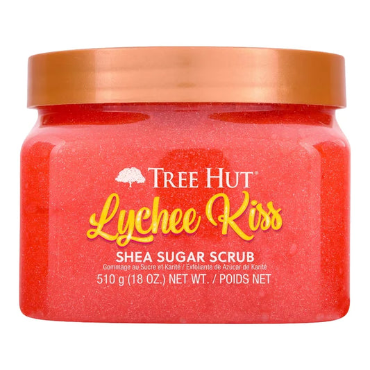 TREE HUT Lychee Kiss Shea Sugar Scrub سكراب شيا شوكر من تري هت