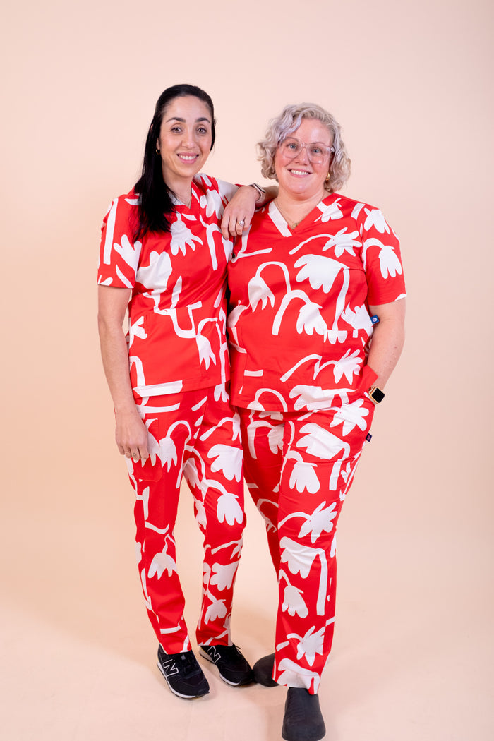 Tulip - Women's Printed Scrub Pants