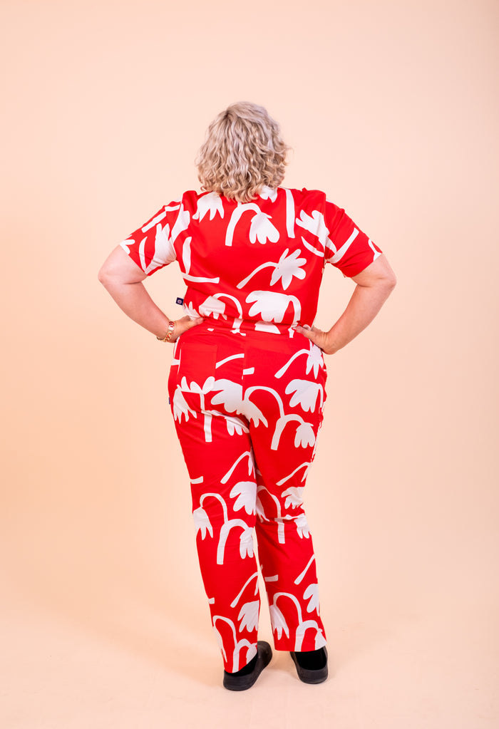 Tulip - Women's Printed Scrub Top