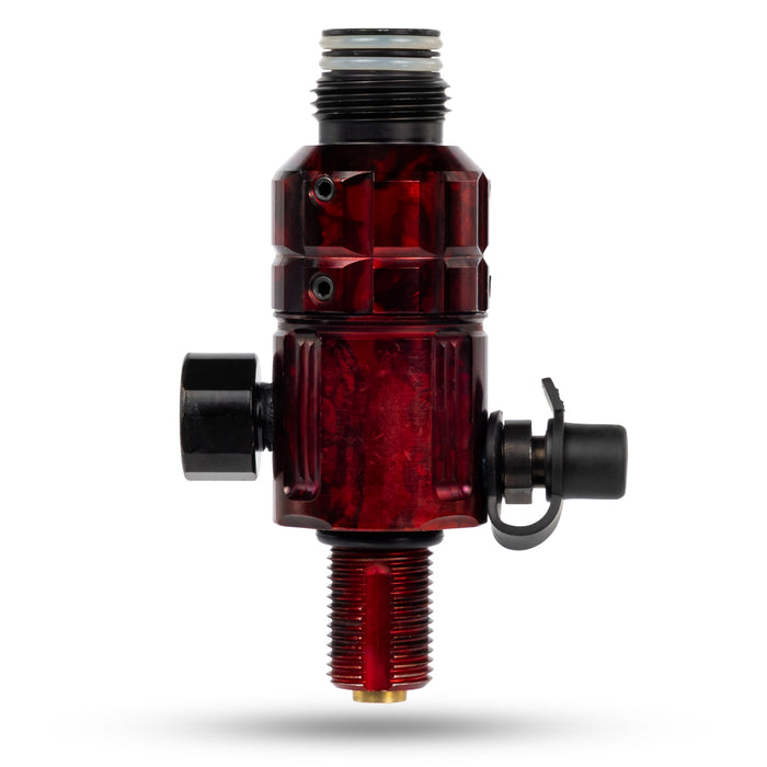 Turbine Pro Regulator - Adjustable & Rotational - Marble Red