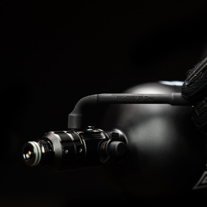 Turbine Pro Regulator - Long Body - Adjustable & Rotational - Black