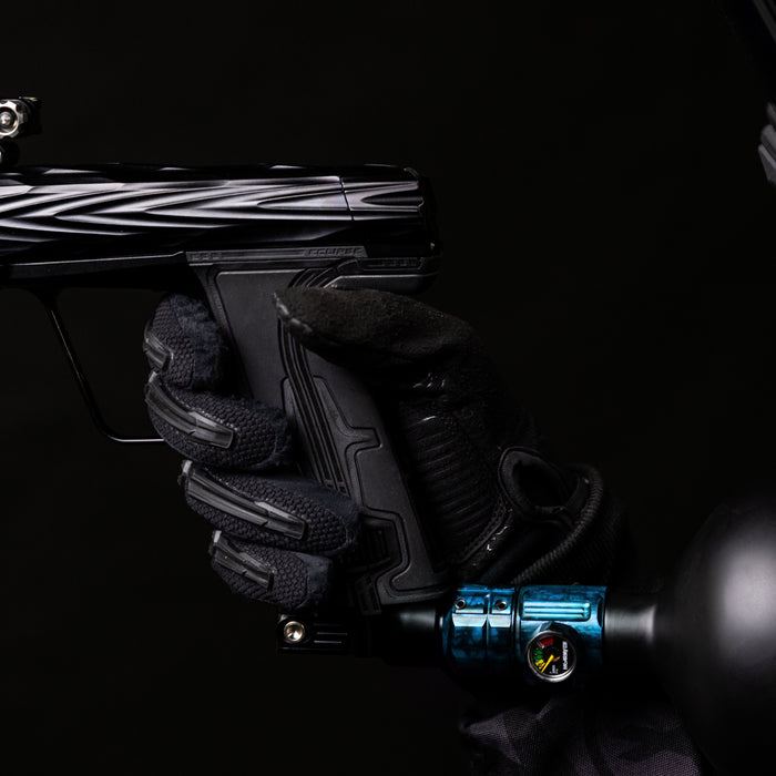 Turbine Pro Regulator - Long Body - Adjustable & Rotational - Marble Blue