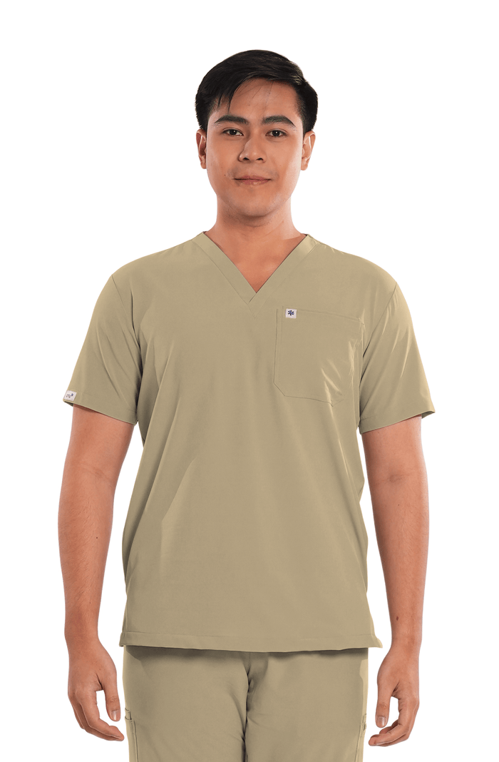 Ultraflex® Custom Fit V-Neck Men Scrub Top