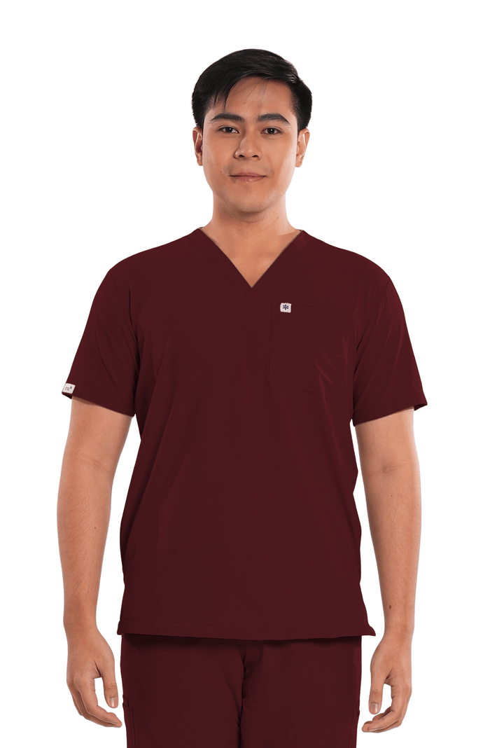 Ultraflex® Custom Fit V-Neck Men Scrub Top