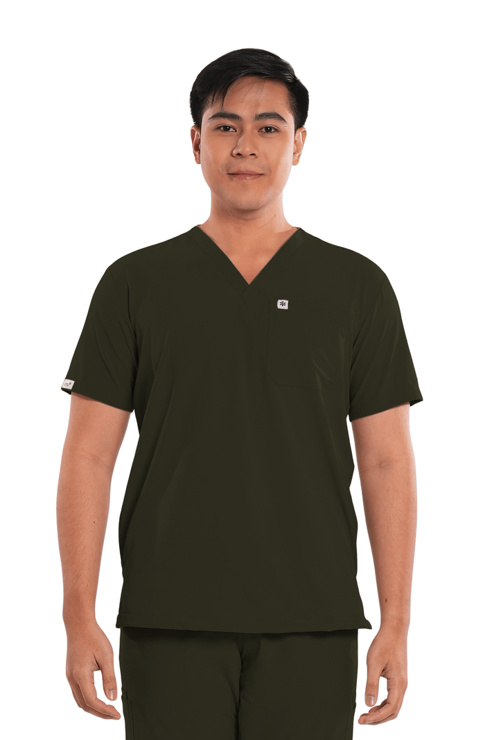 Ultraflex® Custom Fit V-Neck Men Scrub Top