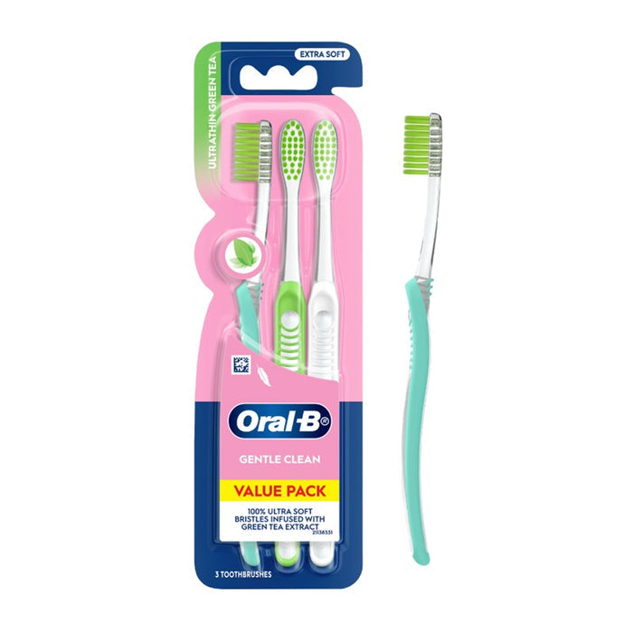 ORAL-B Ultrathin Green Tea (Extra Soft) 3s | Isetan KL Online Store