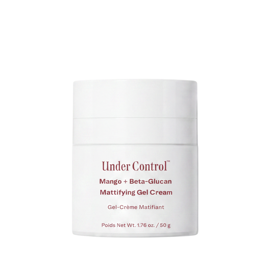 Three Ships-Under Control™ Mango + Beta-Glucan Mattifying Gel Cream-Skincare-UnderControl_Mango_Beta-GlucanMattifyingGelCream-The Detox Market |