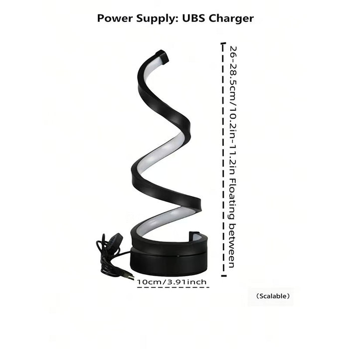 USB Powered Spiral Desk Lamp Simple And Adjustable LED Desk Lamp 🇨🇳