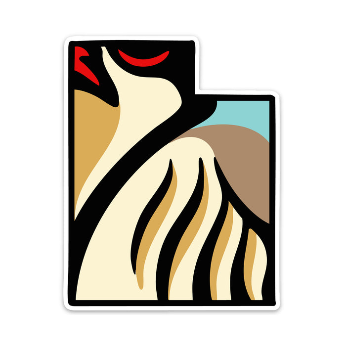 Utah Chukar Decal Sticker