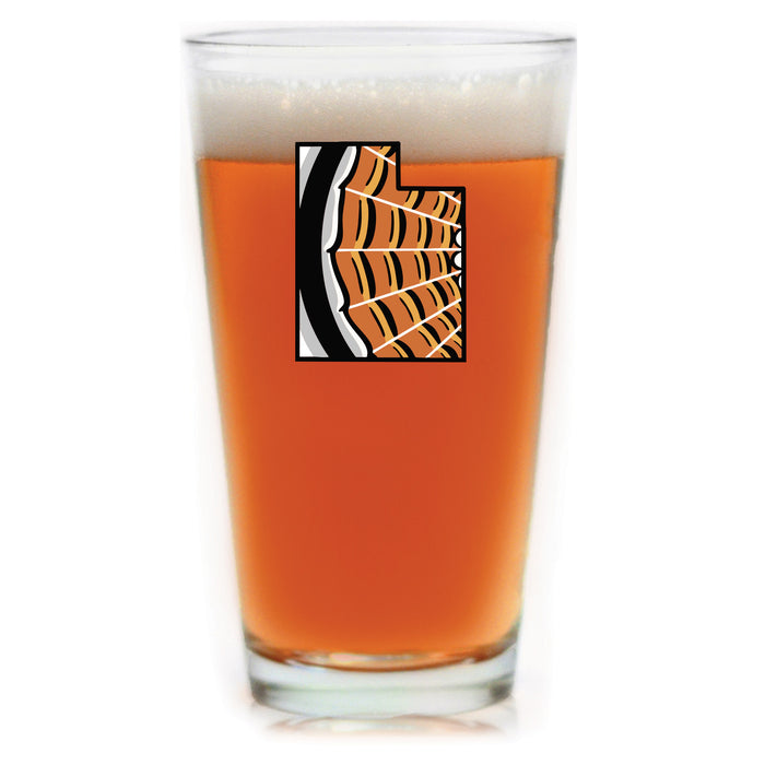 Utah Ruffed Grouse Pint Glass
