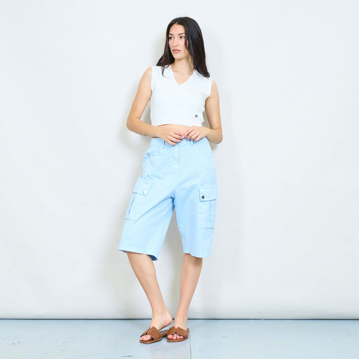 Utility pocket bermuda cargo shorts wholesale