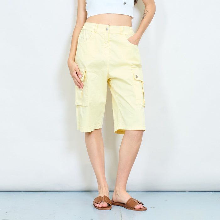 Utility pocket bermuda cargo shorts wholesale