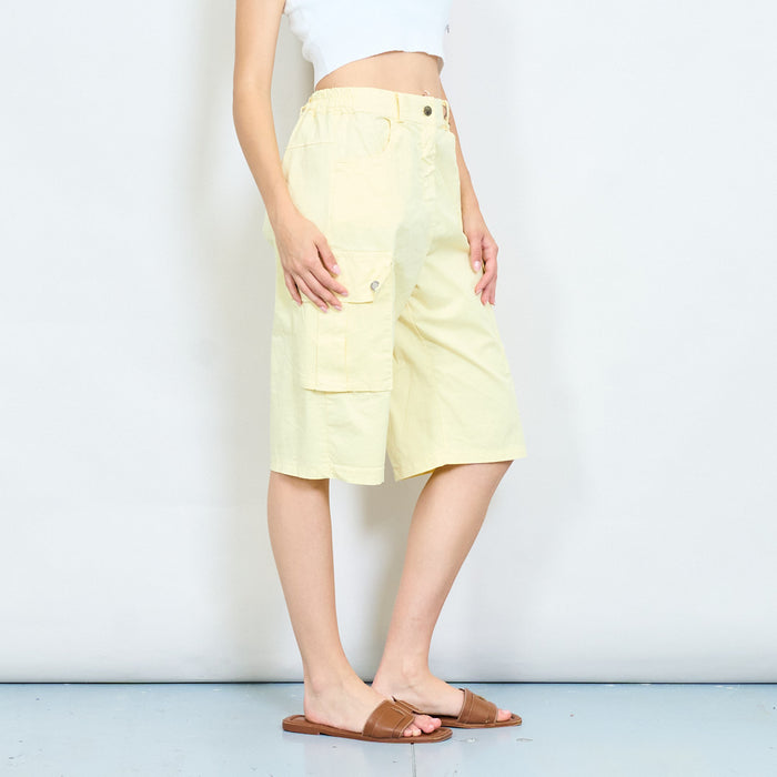 Utility pocket bermuda cargo shorts wholesale