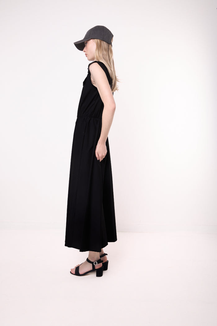 Utility sleeveless midi dress wholesale