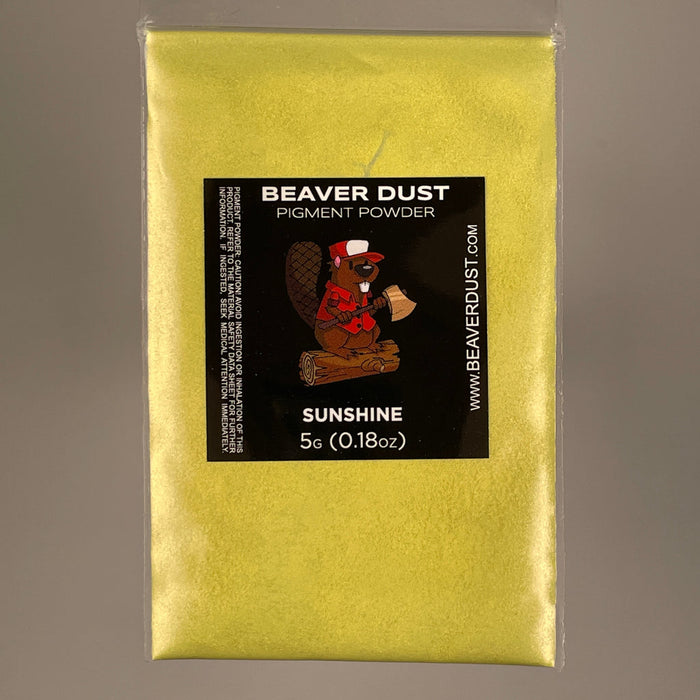 Variety Pack #2 (Warm Tones) Beaver Dust Mica Pigments