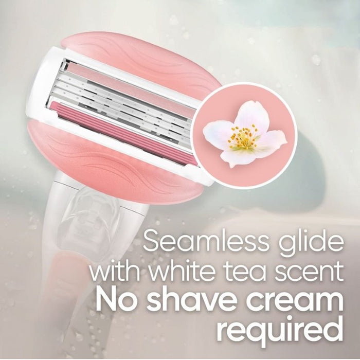 GILLETTE Venus Comfortglide White Tea Cartridge Refills 4s | Isetan KL Online Store