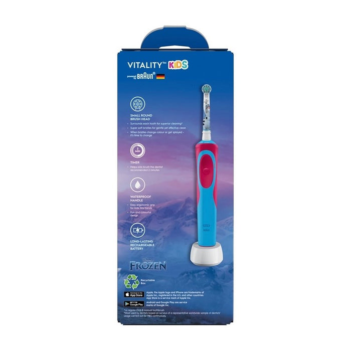 ORAL-B Vitality Kids Frozen Electric Toothbrush | Isetan KL Online Store