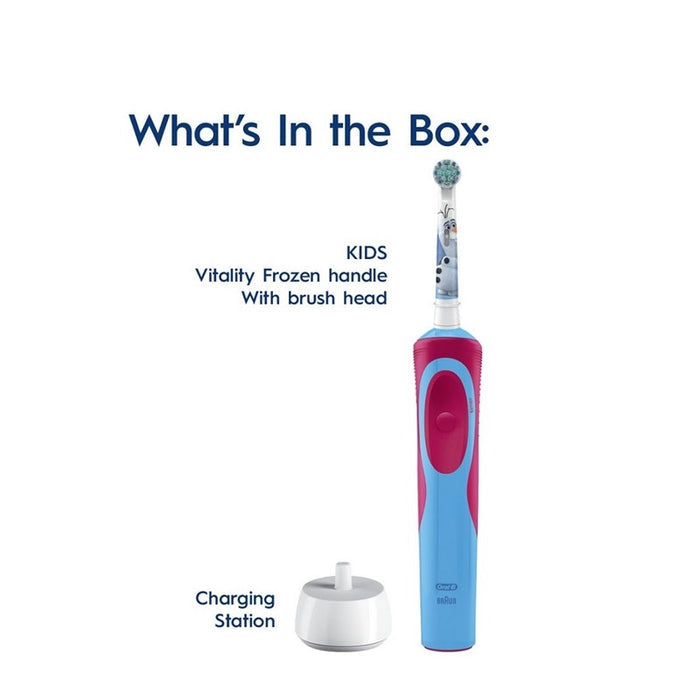ORAL-B Vitality Kids Frozen Electric Toothbrush | Isetan KL Online Store