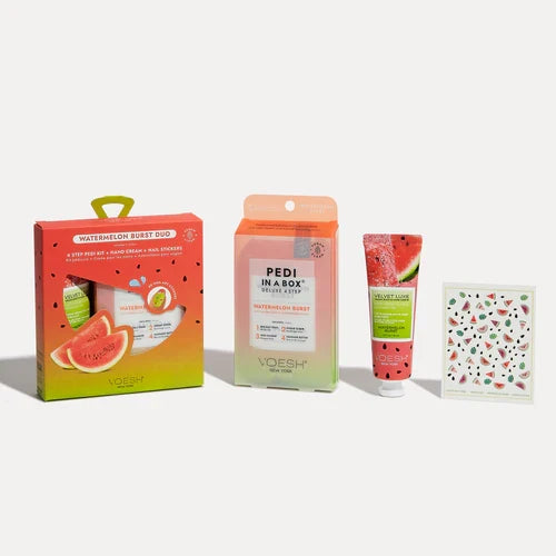 Voesh Duo (4 Step & Hand Cream) - Watermelon Burst