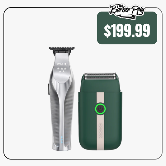 Wahl Hi Viz Trimmer and Cocco Shaver Combo