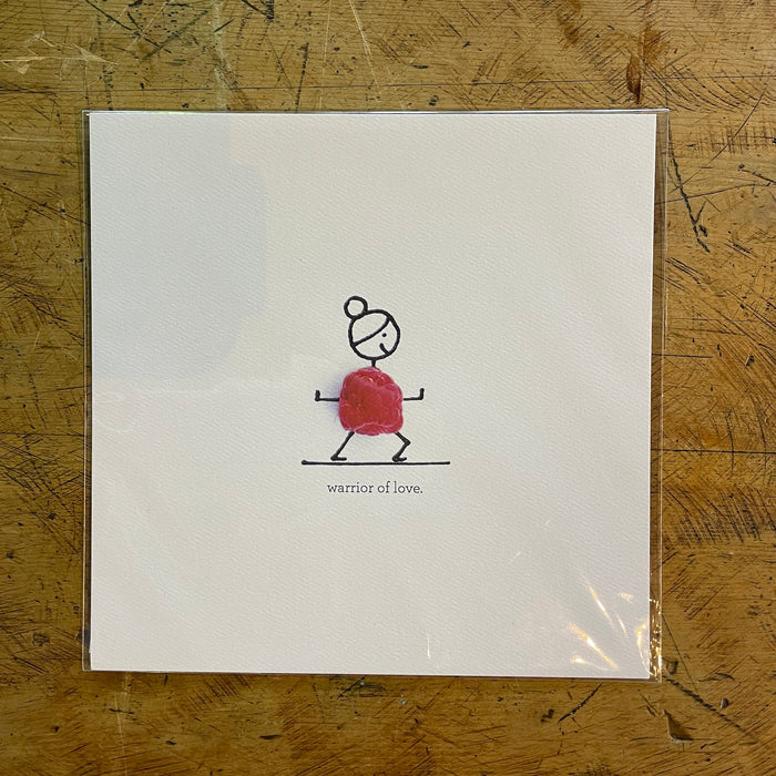Warrior of Love 8x8 Print