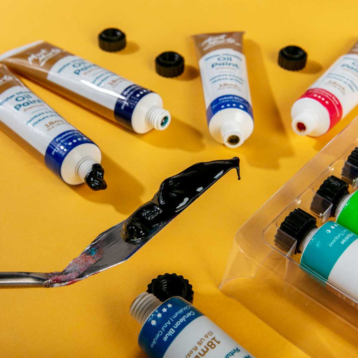 Water Mixable Oil Paint Set Premium 36pc x 18ml (0.6oz)