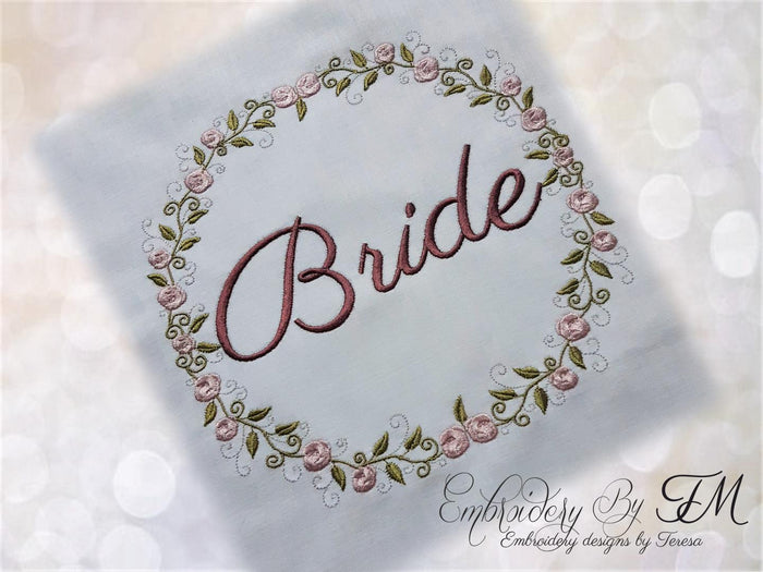Wedding embroidery