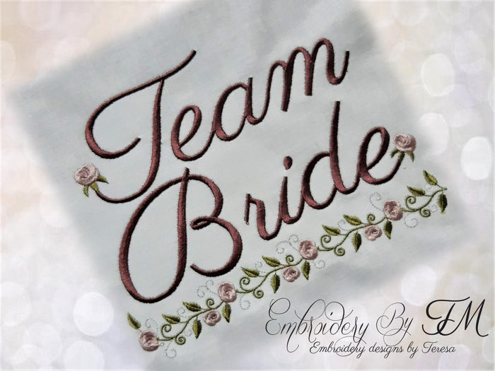 Wedding embroidery