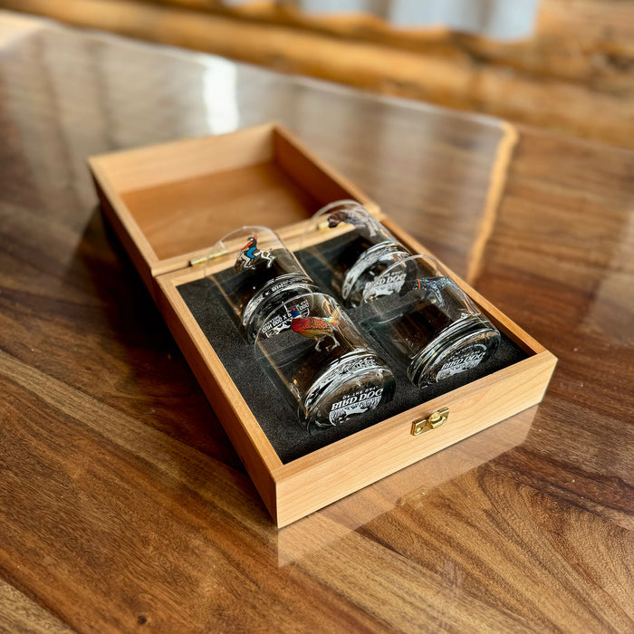 Whiskey Glass Storage Box