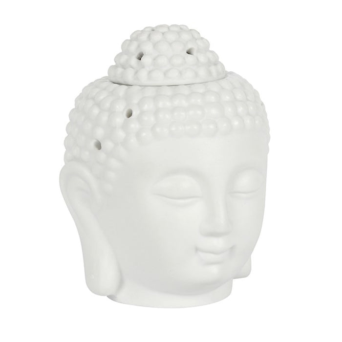 White Buddha Head Oil Burner 🇬🇧