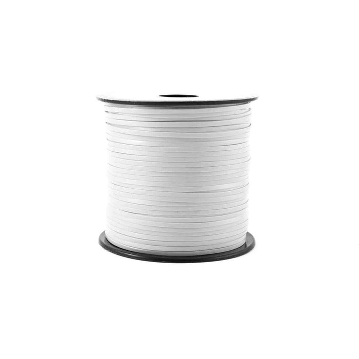 White Plastic Craft Lace Lanyard Gimp String Bulk 100 Yard Roll - artcovecrafts.com