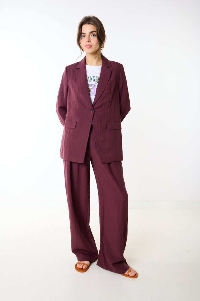 Wide leg loose flowy trouser wholesale